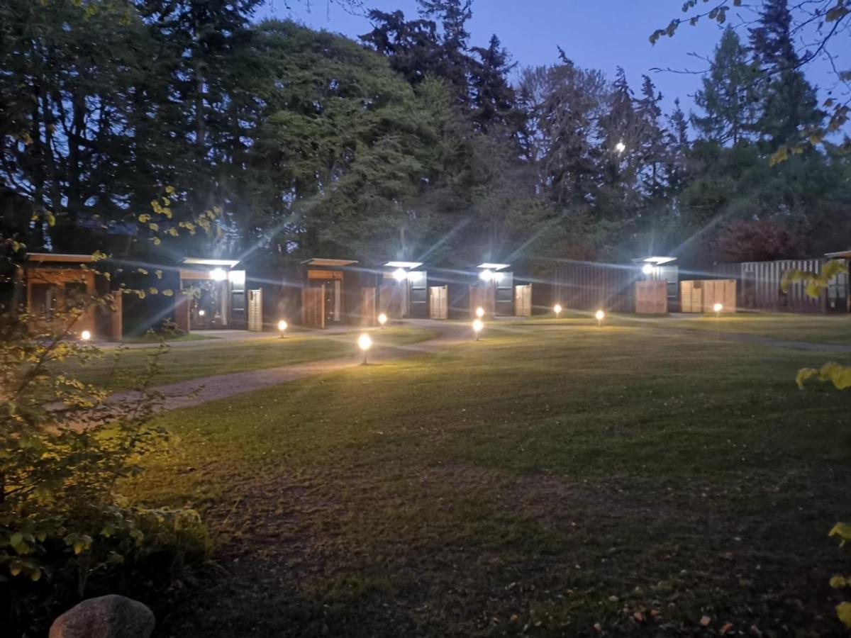 A Unique Experience In A Converted Shipping Containers, Glamness Is Adults Only Інвернесс Екстер'єр фото